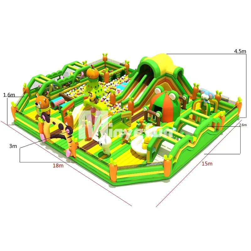 Giant Bounce House Park factory
